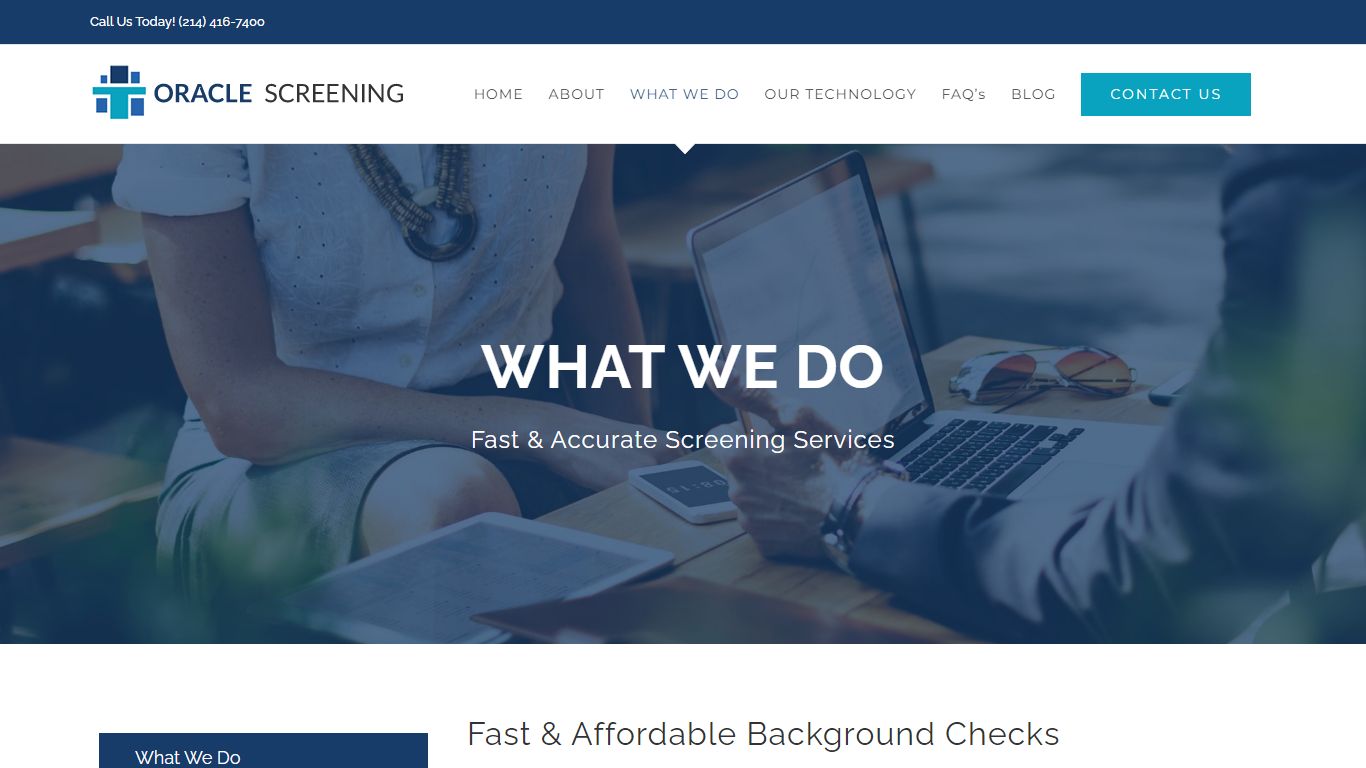 Full Service Background Check Services: Criminal, Credit & Driving Records